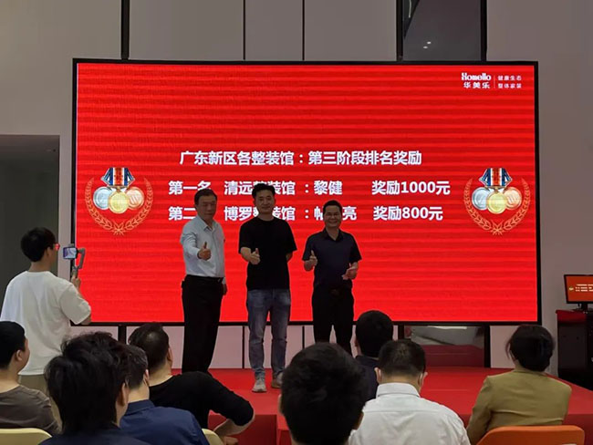 華美樂開門紅表彰大會(huì)暨五一大戰(zhàn)啟動(dòng)會(huì)圓滿成功